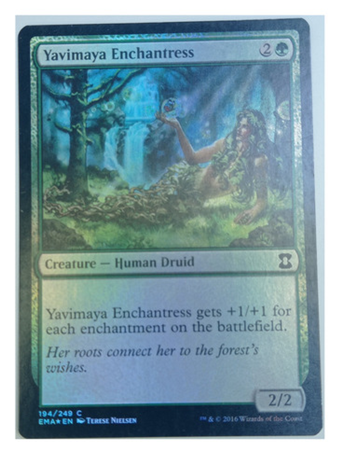 Carta Magic Yavimaya Enchantress (foil) [et Masters] Mtg 1