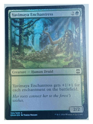 Carta Magic Yavimaya Enchantress (foil) [et Masters] Mtg