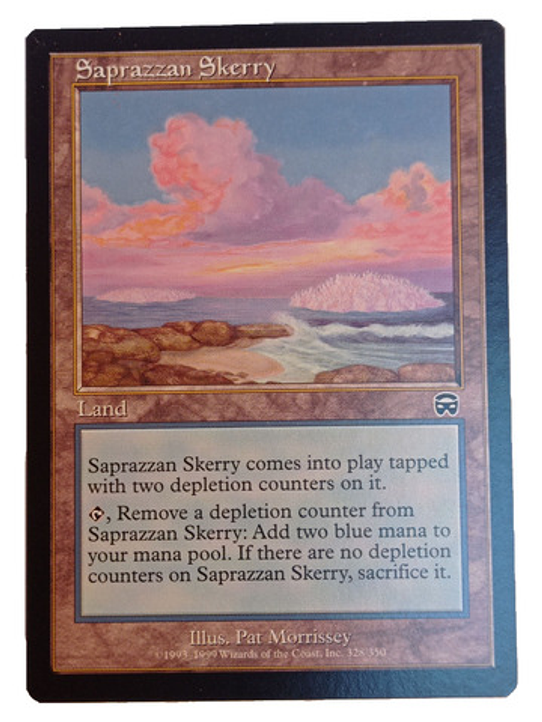 Carta Magic Saprazzan Skerry [mercadian] Mtg Land 1