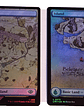 2 Cartas Magic Lord Of The Rings Island Lands (foil) Mtg - Miniatura 1