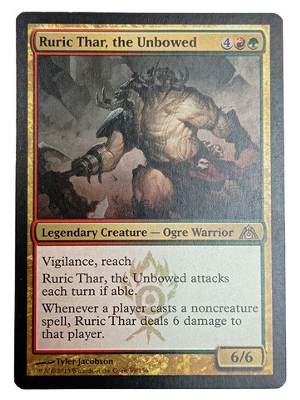 Carta Magic Ruric Thar The Unbowed [dragon Maze] Mtg 1