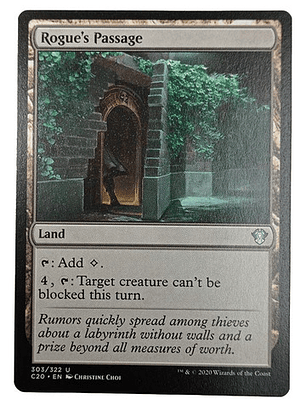 Carta Magic Rogue's Passage [c20] Mtg Land