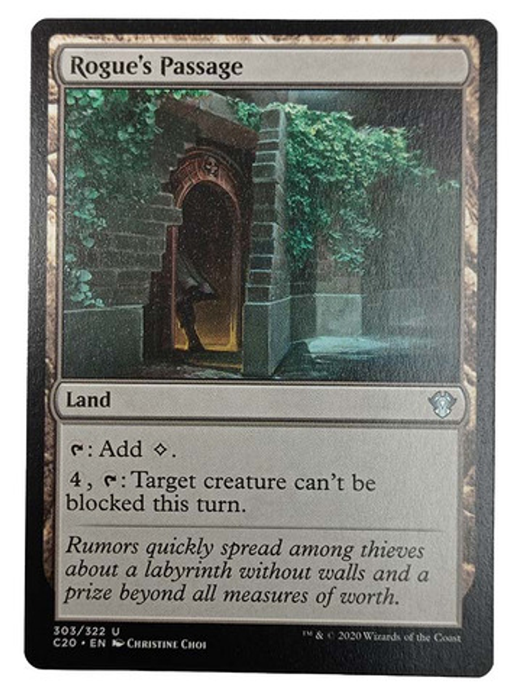 Carta Magic Rogue's Passage [c20] Mtg Land 1