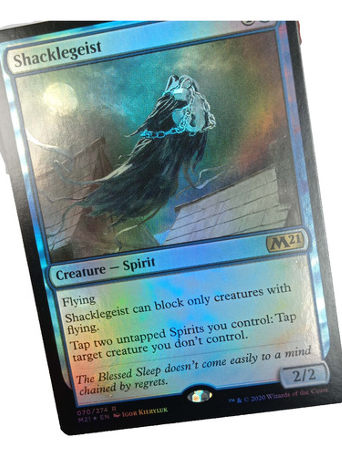 Carta Magic Shacklegeist (foil) [m21] Mtg Spirit 3