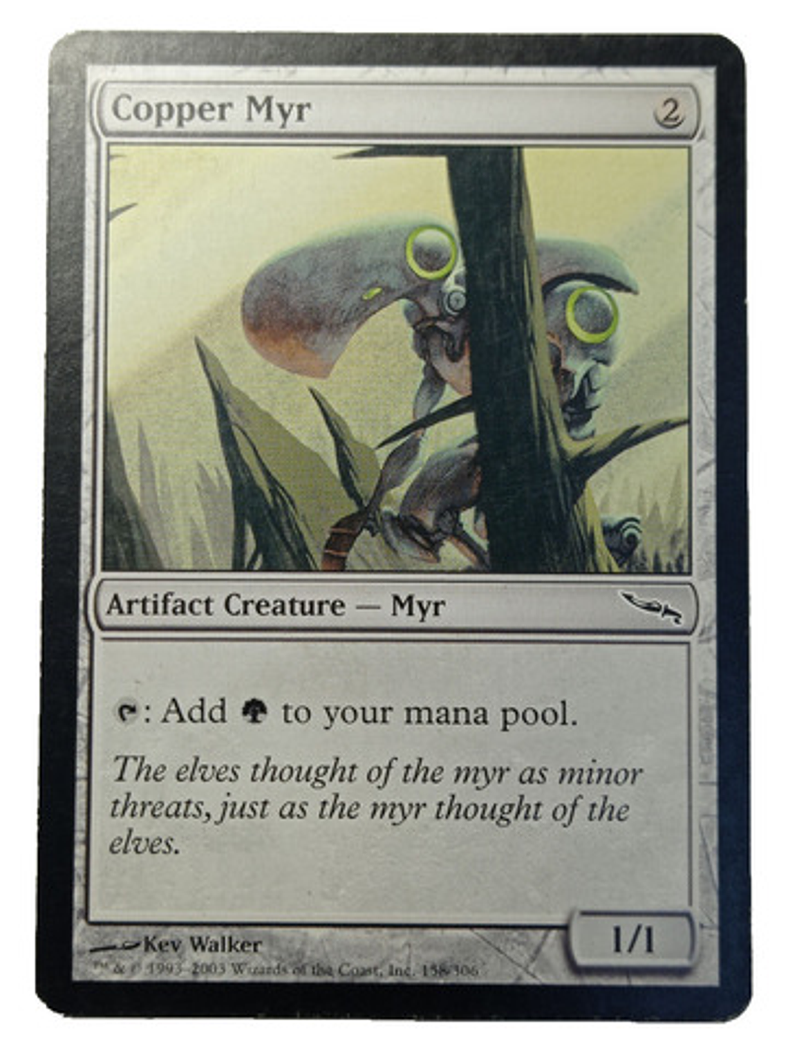 Carta Magic Copper Myr [mirrodin] Mtg Artifact 1