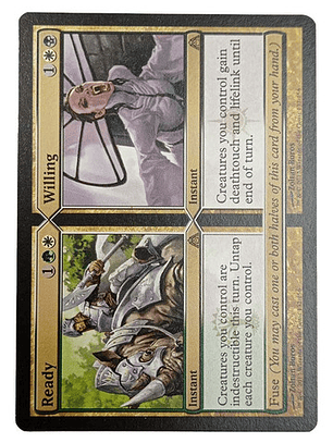 Carta Magic Ready / Willing [dragon Maze] Mtg Instant