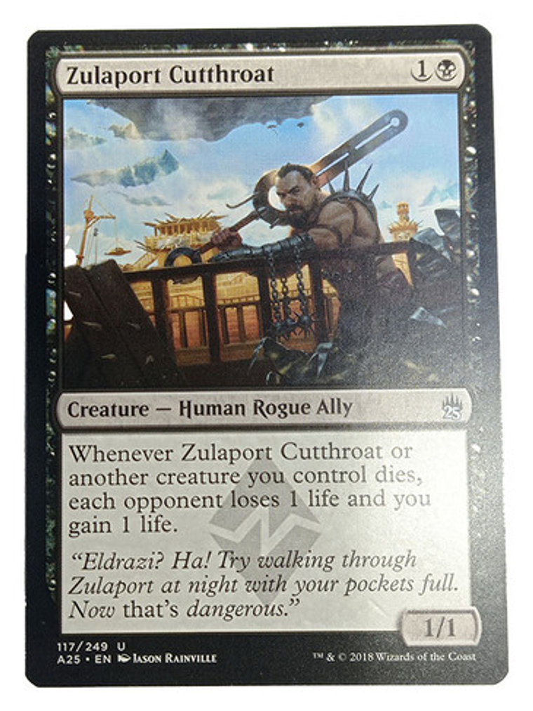 Carta Magic Zulaport Cutthroat [masters 25] Mtg Human Rogue 1