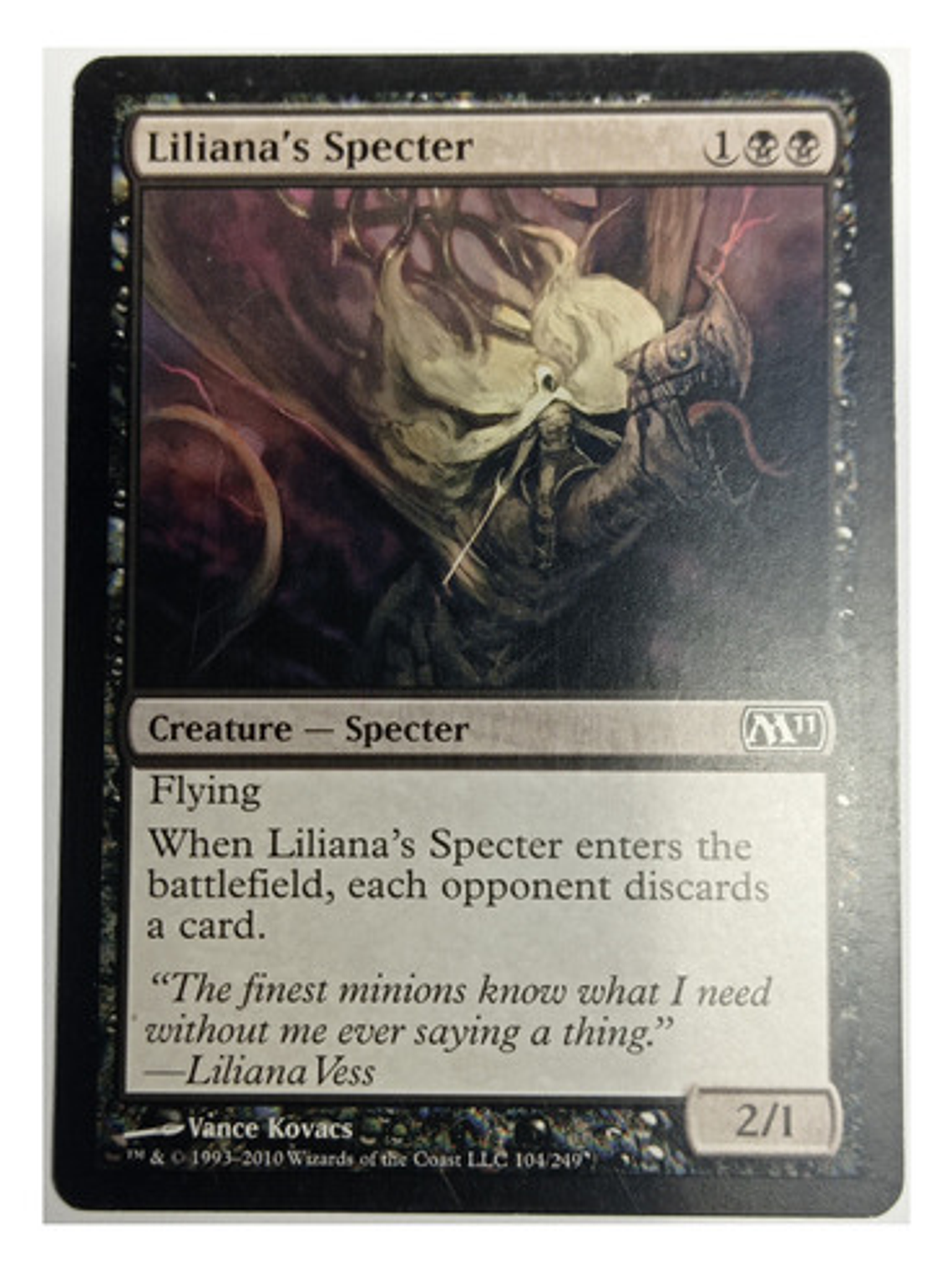 Carta Magic Liliana's Specter [m11] Mtg Creature 1