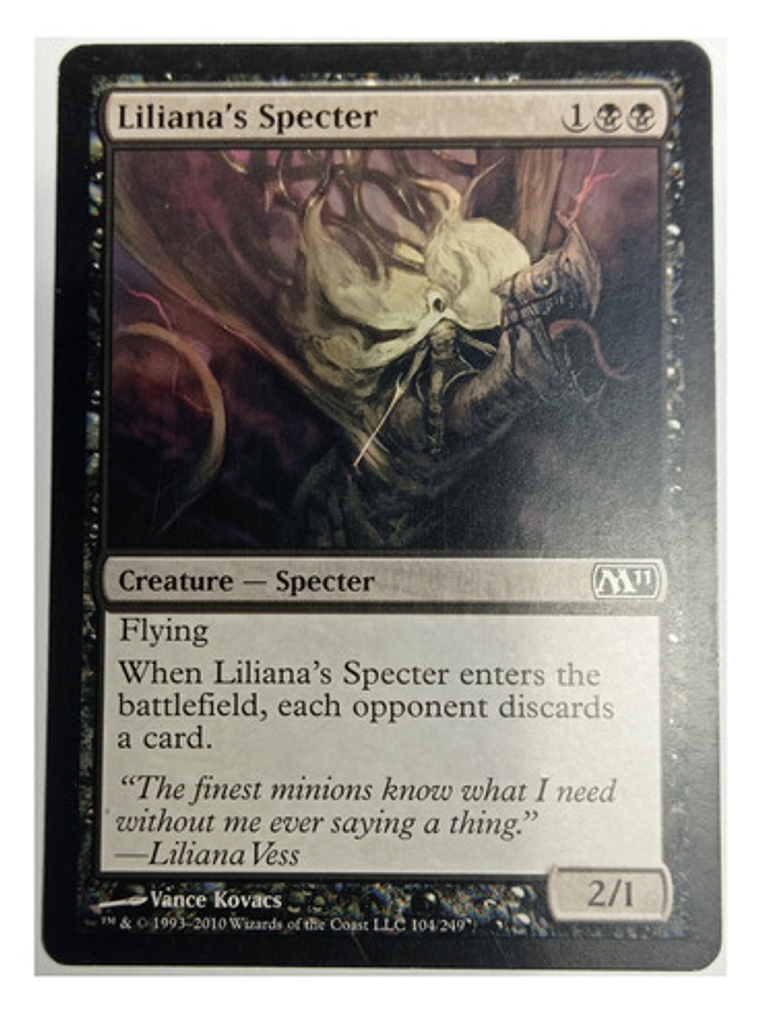 Carta Magic Liliana's Specter [m11] Mtg Creature 1