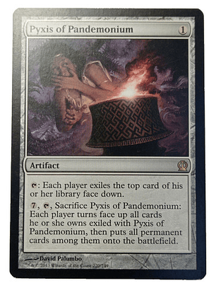 Carta Magic Pyxis Of Pandemonium [theros] Mtg Artifact