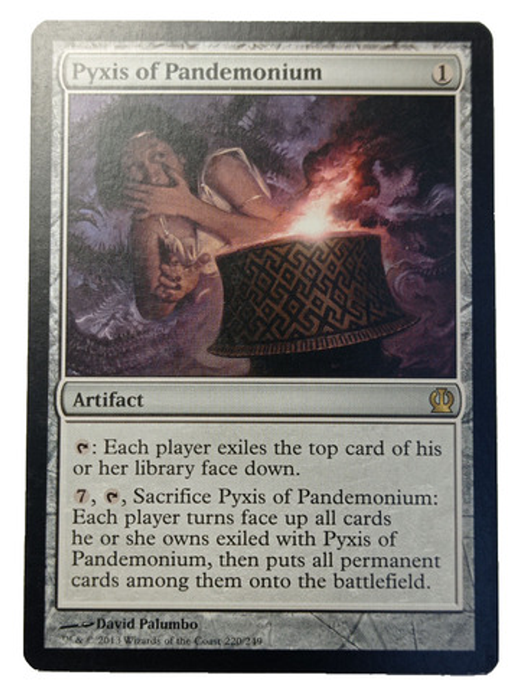 Carta Magic Pyxis Of Pandemonium [theros] Mtg Artifact 1
