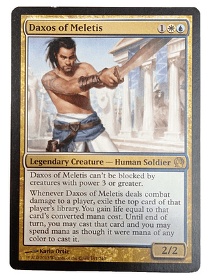 Carta Magic Daxos Of Meletis [theros] Mtg Soldier