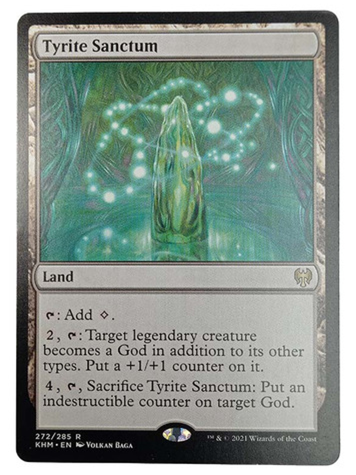 Carta Magic Tyrite Sanctum [kaldheim] Mtg Land 1