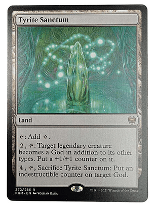 Carta Magic Tyrite Sanctum [kaldheim] Mtg Land