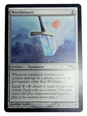 Carta Magic Worldslayer [mirrodin] Mtg Artifact