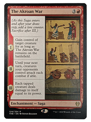 Carta Magic The Akroan War [theros] Mtg Enchantment