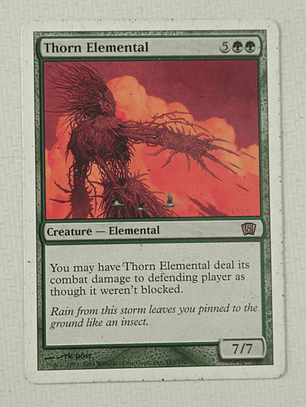 Carta Magic Thorn Elemental [8va] Mtg Creature