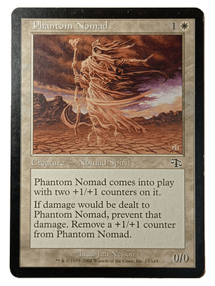 Carta Magic Phantom Nomad [judgment] Mtg Spirit