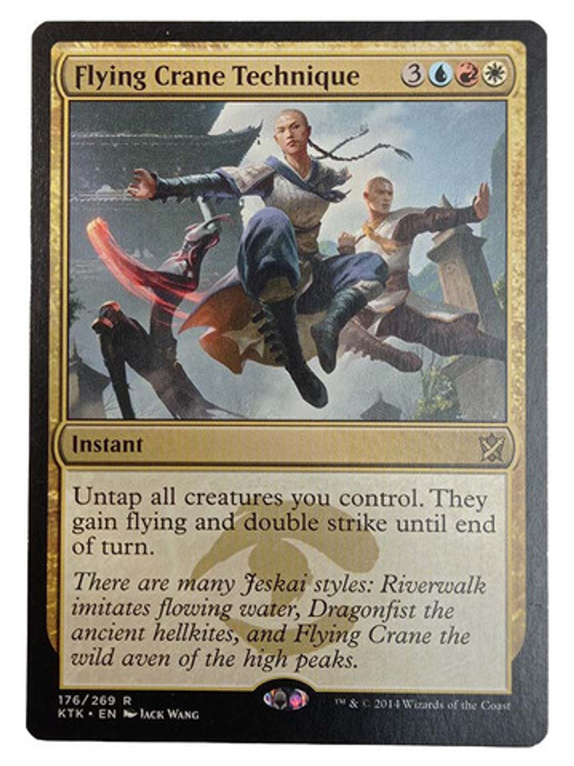 Carta Magic Flying Crane Technique [tarkir] Mtg Instant 1
