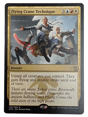 Carta Magic Flying Crane Technique [tarkir] Mtg Instant
