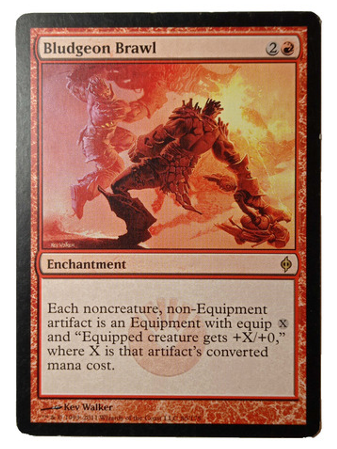 Carta Magic Bludgeon Brawl [phyrexia] Mtg Enchantment 1