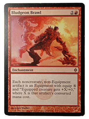 Carta Magic Bludgeon Brawl [phyrexia] Mtg Enchantment