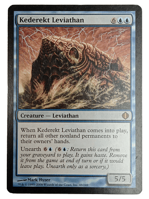 Carta Magic Kederekt Leviathan [shards Alara] Mtg