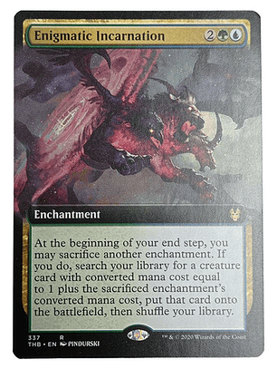 Carta Magic Enigmatic Incarnation (ext) [theros] Mtg