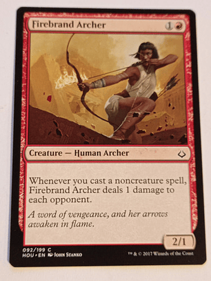 Carta Magic Firebrand Archer [hour Devastation] Mtg Archer