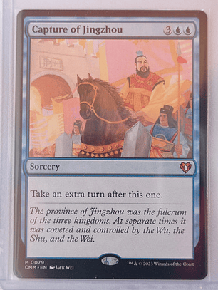 Carta Magic Capture Of Jingzhou [cmm] Mtg Sorcery