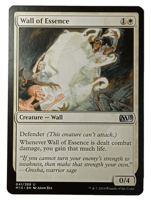 Carta Magic Wall Of Essence [m15] Mtg Wall