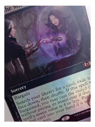 Carta Magic Beseech The Mirror (foil) [wilds Eldraine] Mtg