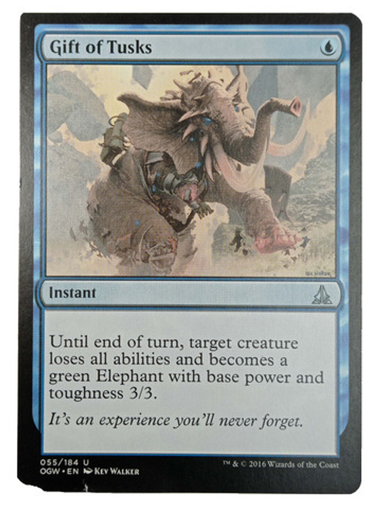 Carta Magic Gift Of Tusks [oath Gatewatch] Mtg Instant 1