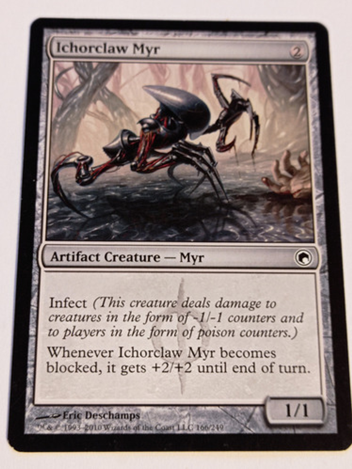 Carta Magic Ichorclaw Myr [scars Of Mirrodin] Mtg Artifact 1