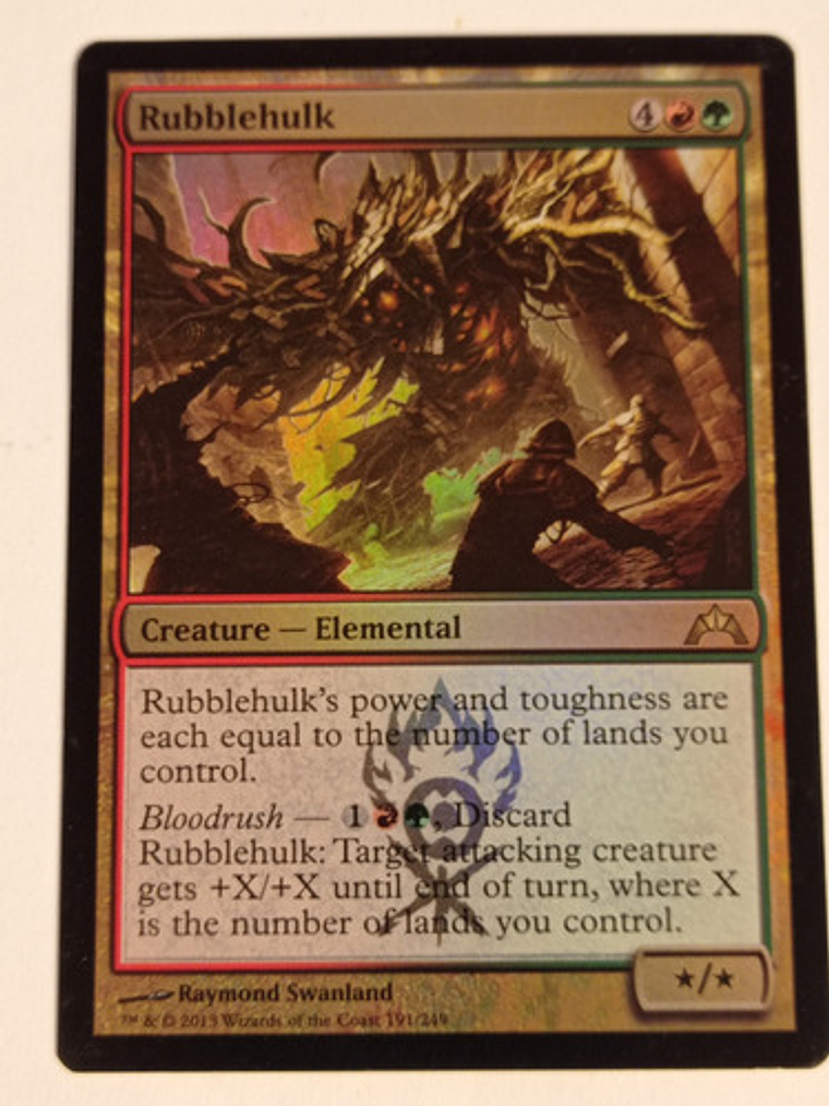 Carta Magic Rubblehulk (foil) [gatecrash] Mtg Elemental 3