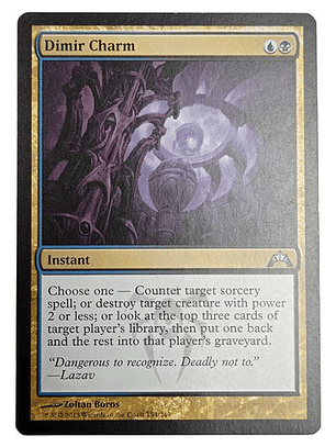 Carta Magic Dimir Charm [gatecrash] Mtg Instant