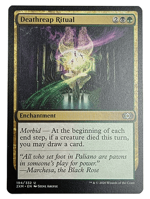 Carta Deathreap Ritual [double Masters] Mtg Enchantment