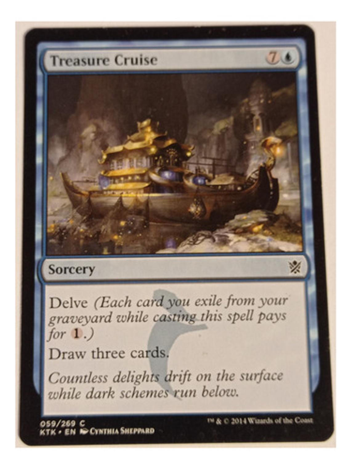 Carta Magic Treasure Cruise [khans Of Tarkir] Mtg Sorcery 1