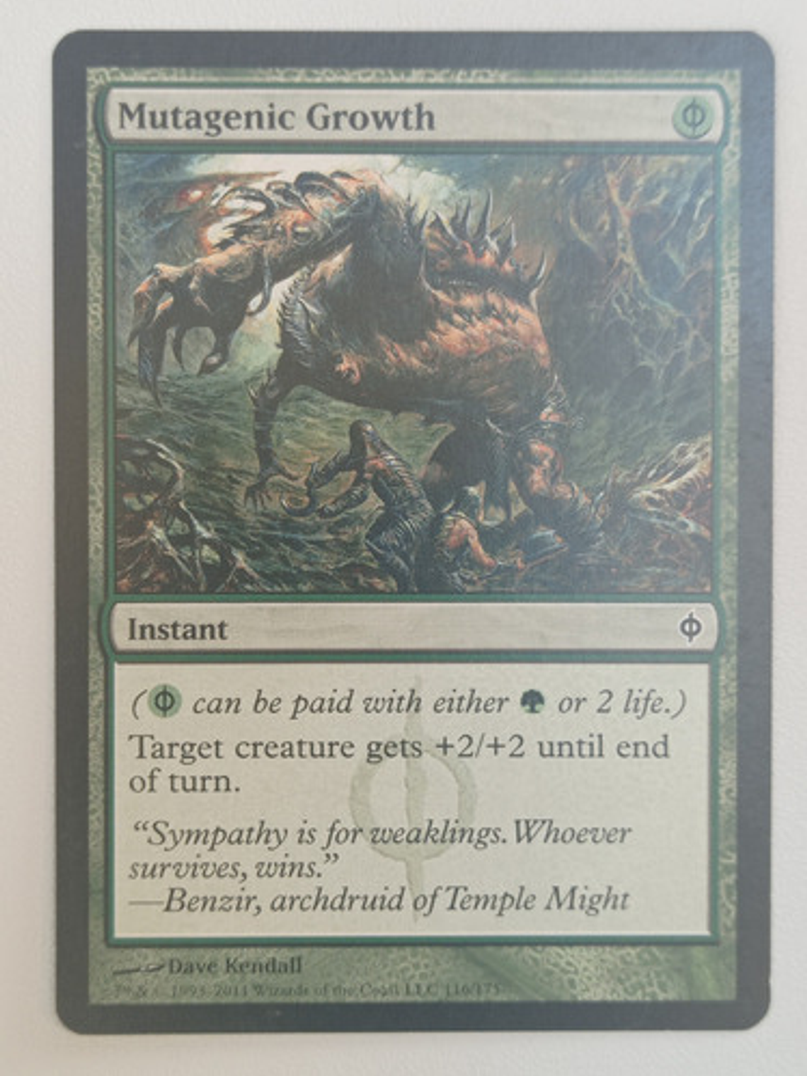 Carta Magic Mutagenic Growth [new Phyrexia] Mtg Instant 1