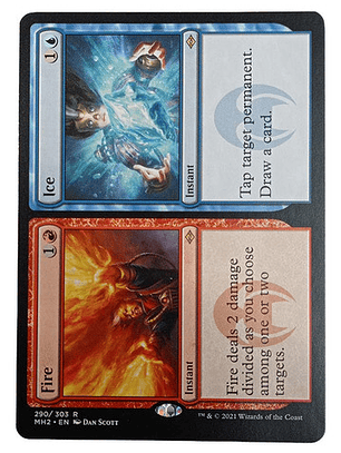 Carta Magic Fire / Ice [mh2] Mtg Instant