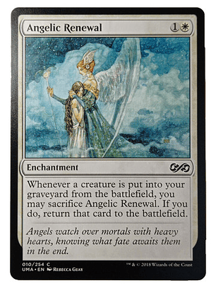 Carta Magic Angelic Renewal [ultimate] Mtg Enchantment