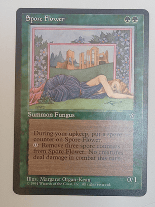Carta Magic Spore Flower [fallen Empires] Mtg Fungus