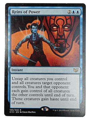 Carta Magic Reins Of Power [c15] Mtg Instant