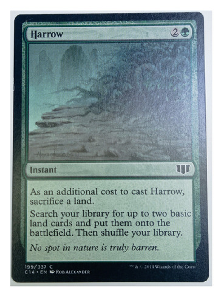 Carta Magic Harrow [c14] Mtg Instant 1