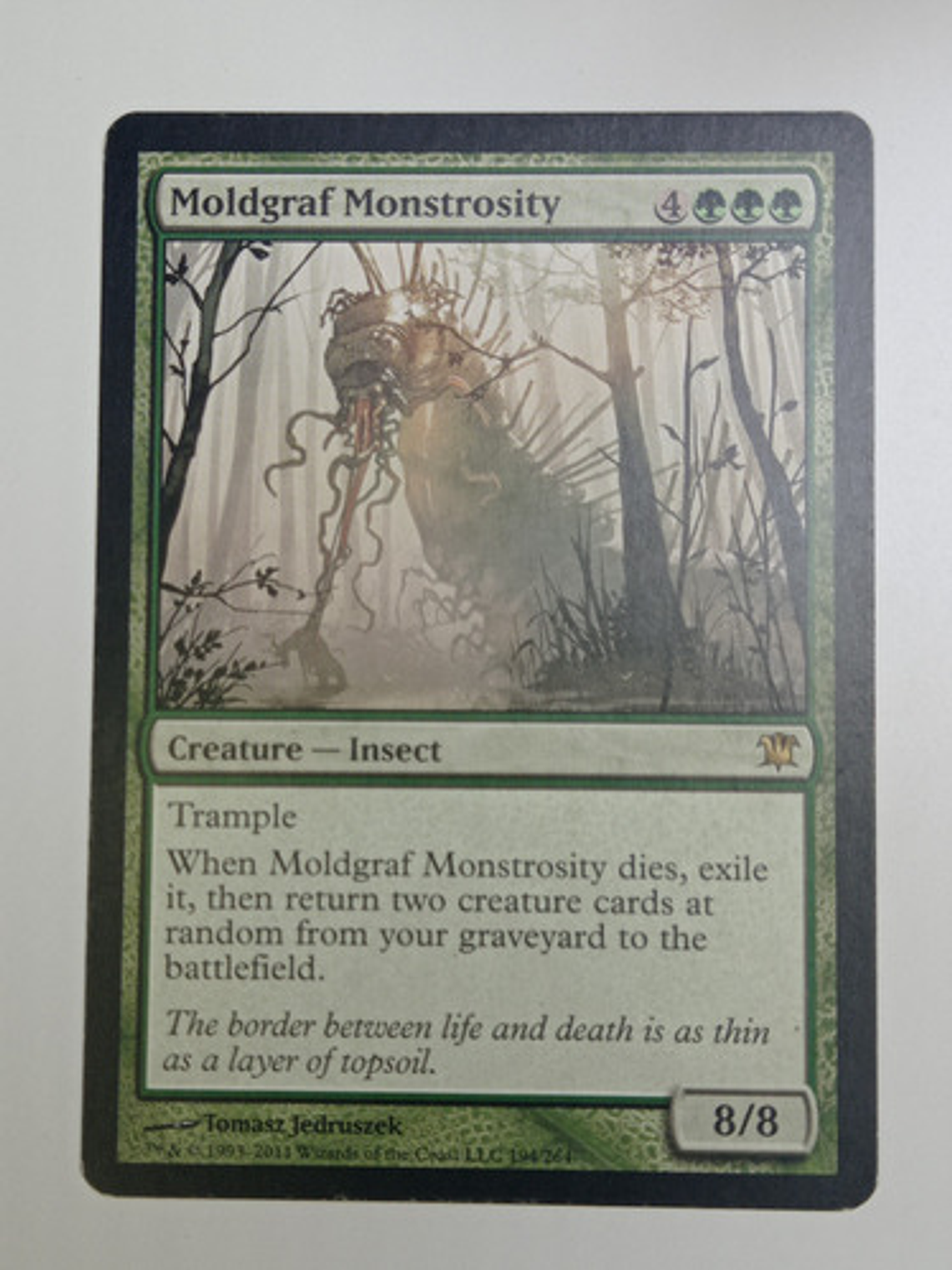 Carta Magic Moldgraf Monstrosity [innistrad] Mtg Insect 1