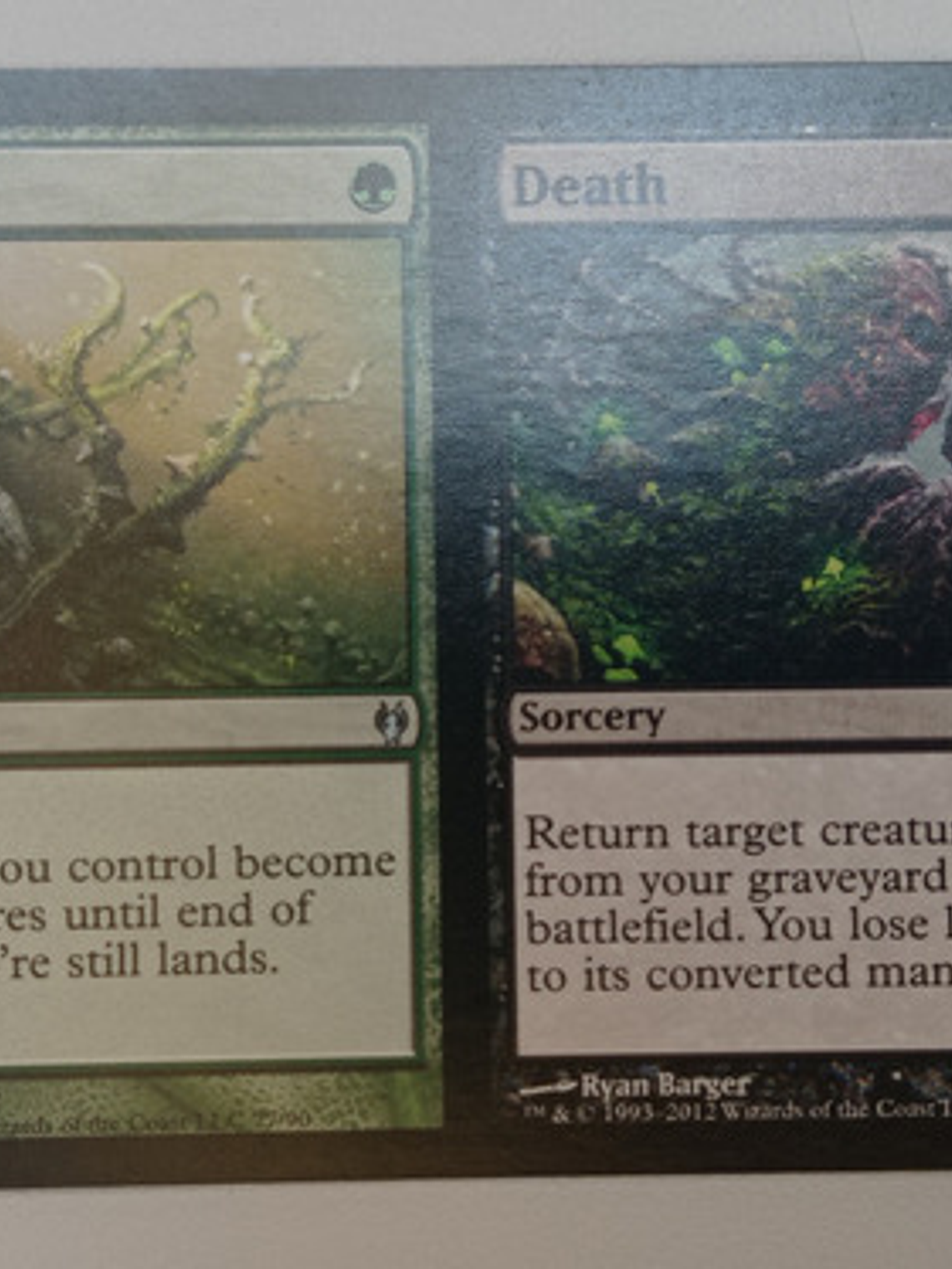 Carta Magic Life / Death [izzet Golgari] Mtg Sorcery 1