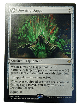 Carta Magic Dowsing Dagger [ixalan] Mtg Artifact X Land