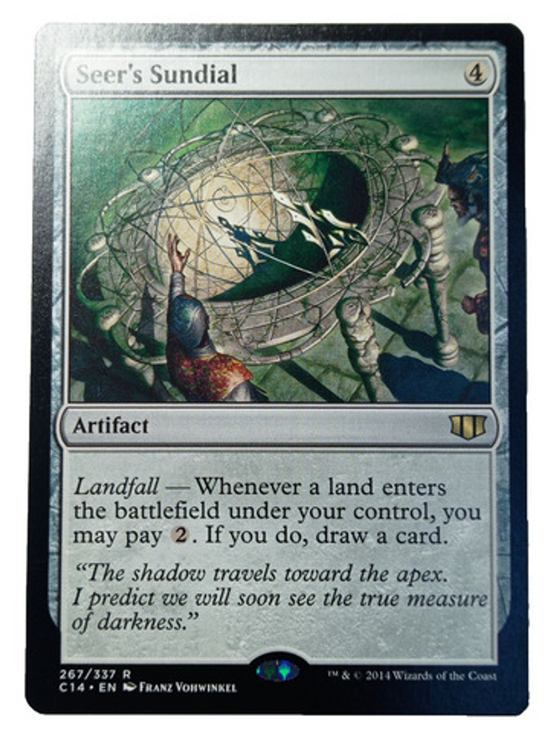 Carta Magic Seer's Sundial [c14] Mtg Artifact 1