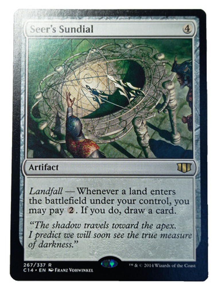 Carta Magic Seer's Sundial [c14] Mtg Artifact 1