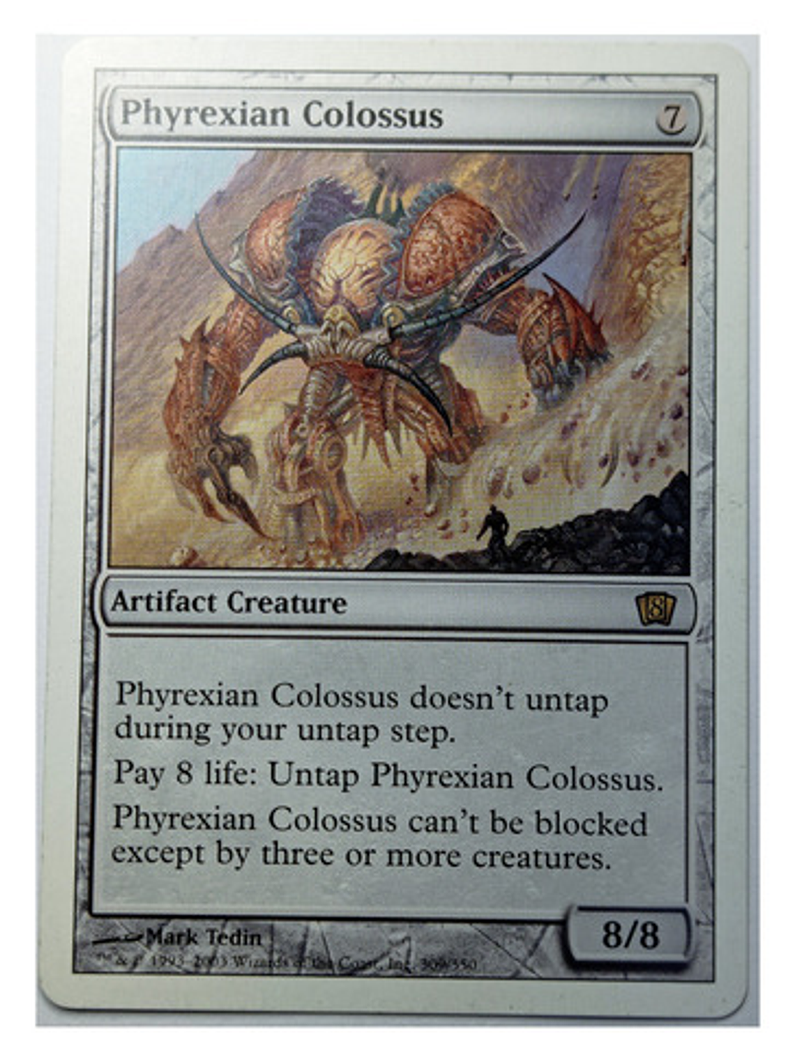 Carta Magic Phyrexian Colossus [8va] Mtg Artifact 1